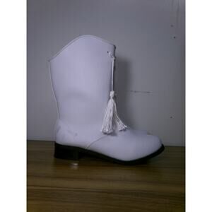 Dance Parade Band Shoes Gotham Youth 9M Pull On White and Black